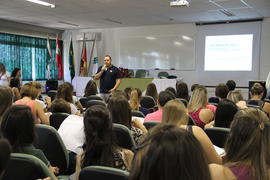 Primeiro dia de aula do Curso de Enfermagem