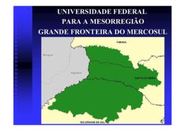 O Movimento Pró-Universidade Federal - Composição – 2008