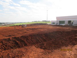 Terraplenagem, drenagem pluvial e sub-base vias internas – Campus Realeza