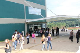 Recepção aos calouros do turno da manhã