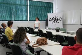 Aula do curso de Geografia