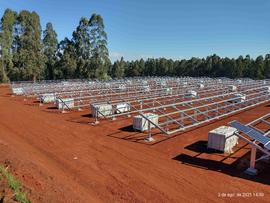 Construção das Usinas Fotovoltaicas – Campus Chapecó