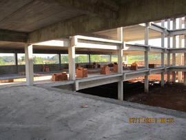 Construção Bloco A – Campus Erechim