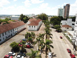 Vista aérea do Campus Passo Fundo