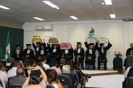 Formatura dos cursos de Ciências Sociais, Geografia e História