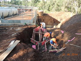 Construção Estação de Tratamento de Esgoto – Campus Chapecó