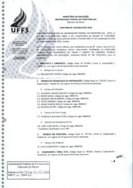 Portaria 310-GR-2010