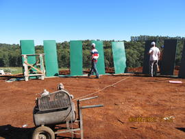 Construção Blocos A e B – Campus Chapecó