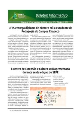 Boletim Informativo 275