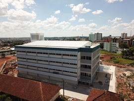 Vista aérea do Campus Passo Fundo