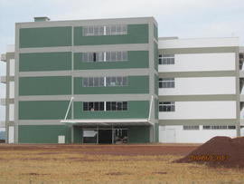 Construção Bloco A – Campus Erechim