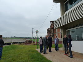 Visita de vereadores às obras do Campus Chapecó