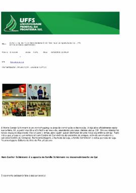 UFFS - Celeiro acarinha e Ijuí hostiliza