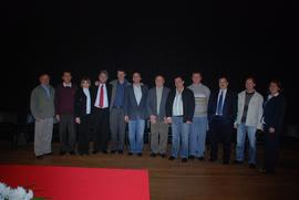 Solenidades com a equipe diretiva da UFFS