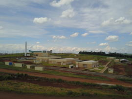 Vista aérea do Campus Realeza