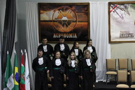 Formatura dos cursos de Agronomia e Engenharia Ambiental e Sanitária