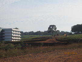 Terraplenagem, drenagem pluvial e sub-base vias internas – Campus Erechim