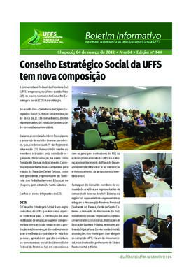 Boletim Informativo 144