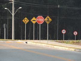 Sinalização do Campus Chapecó