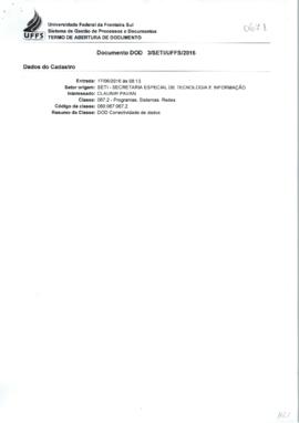 DOD para conectividade de dados