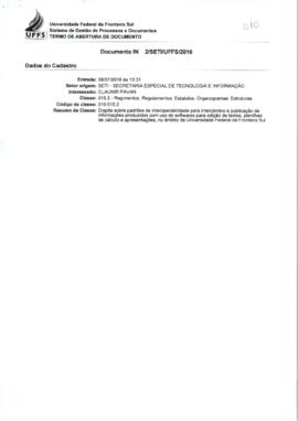 Instrução Normativa dispondo sobre padrões de interoperabilidade