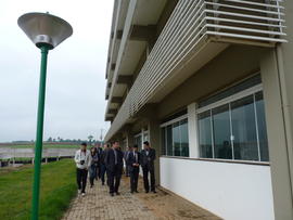 Visita de vereadores às obras do Campus Chapecó