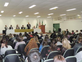 Palestra com o professor Attico Chassot no III SEPE