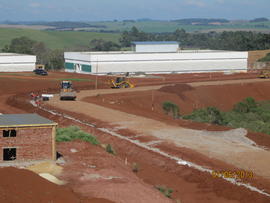 Terraplenagem, drenagem pluvial e sub-base vias internas – Campus Erechim