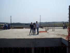 Visita da DGI às obras do Campus Chapecó
