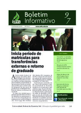 Boletim Informativo 97