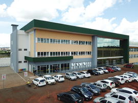 Vista aérea do Campus Chapecó