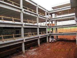 Construção Bloco A – Campus Erechim