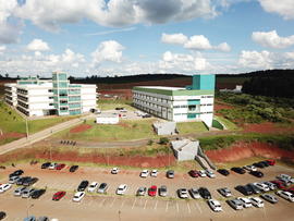 Vista aérea do Campus Chapecó