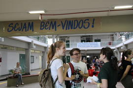 Recepção aos calouros do turno da manhã