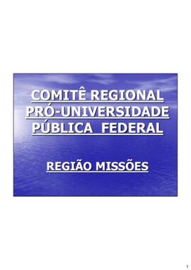 Proposta para debate no Seminário – 010906