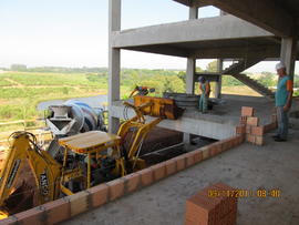 Construção Bloco A – Campus Erechim