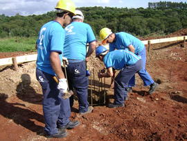 Construção Blocos A e B – Campus Chapecó