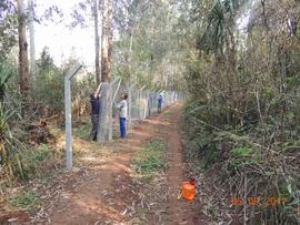 Execução de cercamento do Campus Chapecó e Áreas Experimentais