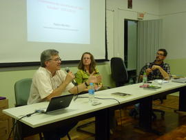Mesa redonda e lançamento de livro
