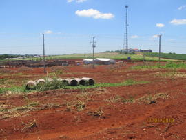 Terraplenagem, drenagem pluvial e pavimentação das vias internas – Campus Realeza