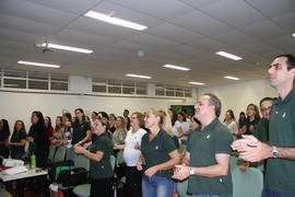 Recepção alunos do PIN - Enfermagem e Administração