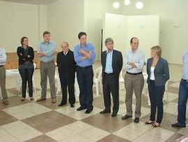 Solenidades com a equipe diretiva da UFFS