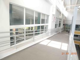 Aberturas do prédio da Biblioteca, TI e Arquivo - Campus Chapecó