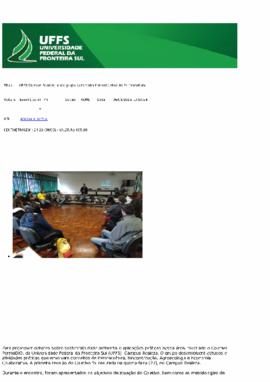 UFFS Campus Realeza lança grupo para trabalhar conceitos de Permacultura