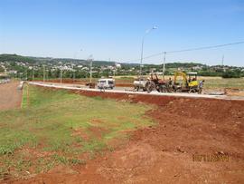 Terraplenagem, drenagem pluvial e pavimentação das vias internas do Campus Cerro Largo