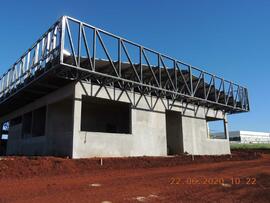 Construção do pavilhão de Patrimônio – Almoxarifado – Laranjeiras do Sul