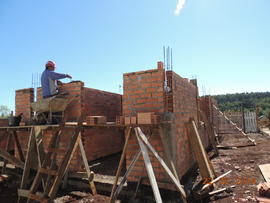 Construção Central de Reagentes  - Campus Laranjeiras do Sul