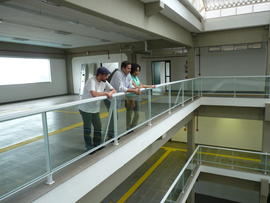 Visita de servidores às obras do Campus Chapecó