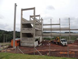 Construção do Bloco C do Campus Chapecó