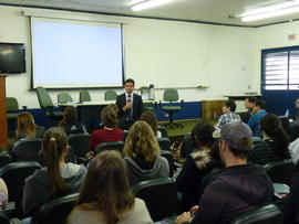 Recepção aos calouros do Campus Chapecó